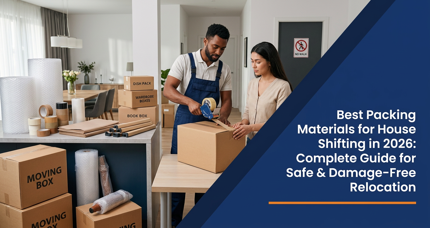 Best Packing Materials for House Shifting in 2026: Complete Guide for Safe & Damage-Free Relocation